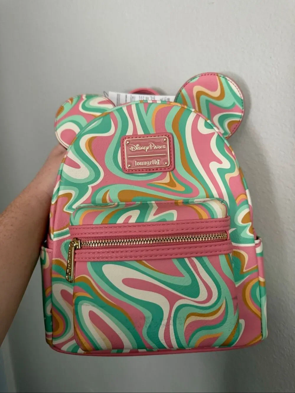 Disney Parks Swirl Loungefly Backpack New